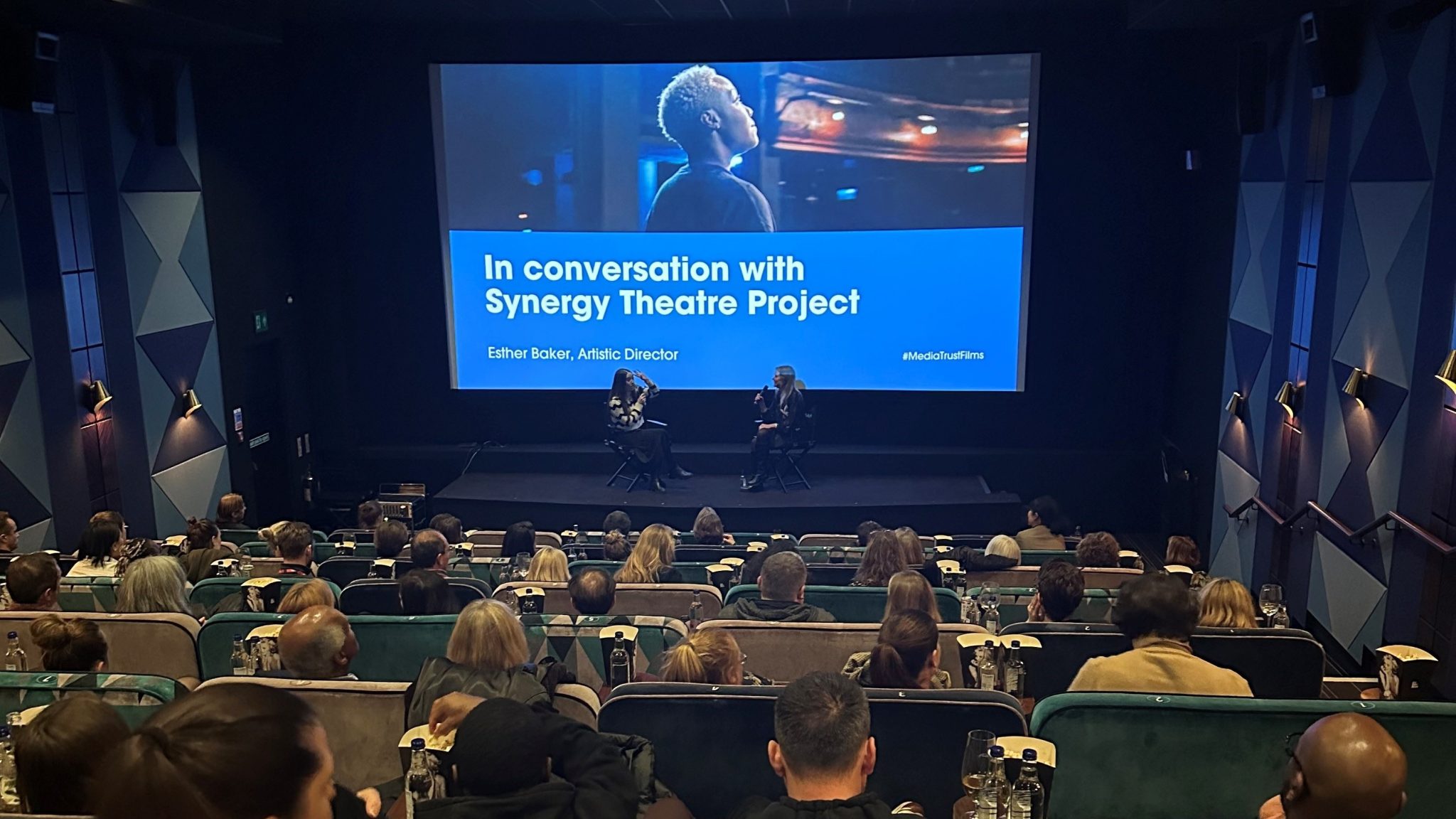 Cinema screening of films produced through the partnership between Media Trust and City Bridge Foundation